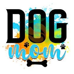Dog Mom Digital PNG File
