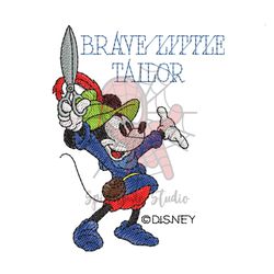 Brave Little Tallor Embroidery Disney