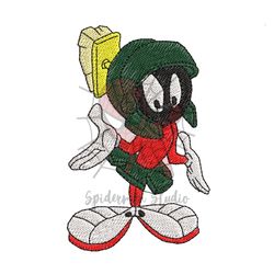 Marvin The Martian Design Embroidery