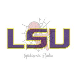 LSU Tigers Football Team Embroidery File, NCAA Teams Embroidery Designs Png
