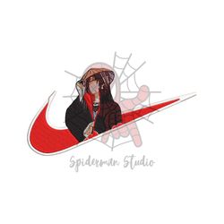 Itachi nike embroidery design Png