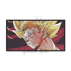Dragon Ball Z Son Goku Anime Embroidery File png