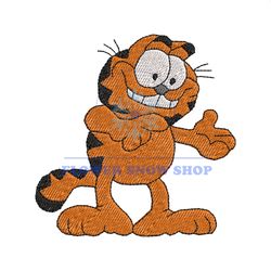 The Garfield Welcome Embroidery