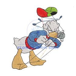 Disney Donald Embroidery Design ,png