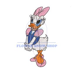 Daisy Duck Disney Embroidery Design ,png