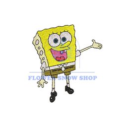 SpongeBob SquarePants Embroidery Png
