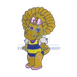 Honey Bee Baby Bop Embroidery Png
