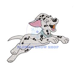 Disney Dalmatian Puppy Paw Embroidery ,png