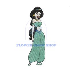 Disney Princess Jasmine Embroidery
