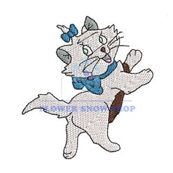 Marie The Aristocats Kitty Embroidery Png