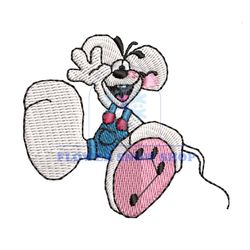Cartoon Diddl Mouse Embroidery
