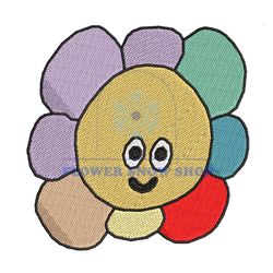 In The Night Garden Sunflower Haahoos Embroidery png