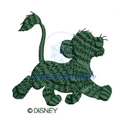 Disney Lion King Baby Simba Embroidery