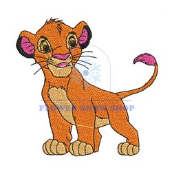 Disney Little Lion King Simba Embroidery