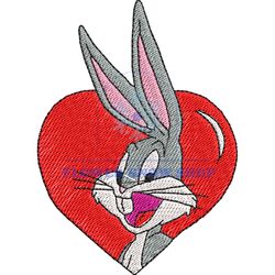 Love Bugs Bunny Embroidery
