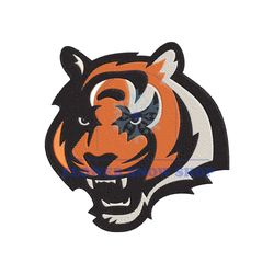 Cincinnati Bengals Logo Embroidery Png