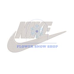 Nike Simple Embroidery Design Png
