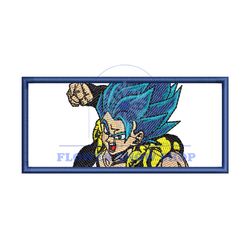 Gogeta embroidery design file png