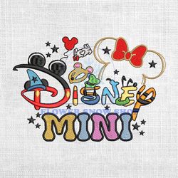 Disney Mini Minnie Mouse Mother Day Embroidery Png