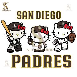 Hello Kitty San Diego Padres Baseball