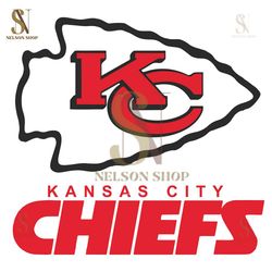 Kansas City Chiefs SVG, Chiefs SVG, Kc Chiefs SVG, Kansas City Chiefs Logo SVG, Kansas City Chiefs Cricut