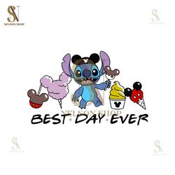 Lilo And Stitch Best Day Ever Svg, Snack Goal Svg, Carnival Food Svg, Magical Kingdom Svg, Family Vacation Svg, Family