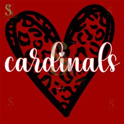 Cardinals Mascot Svg, Cardinals Svg, Cardinals Design Svg