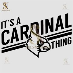 Cardinals SVG, Its A Cardinal Thing High School Mascot, School Spirit , Cardinals Head Sport, Cardinals Cricut Cut Files