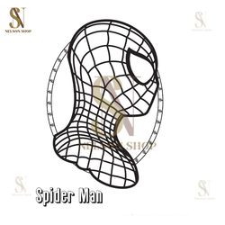 Spider Man Head Marvel Avengers Superhero SVG Silhouette