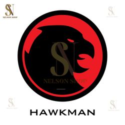 Avengers Superhero Hawkman Logo SVG