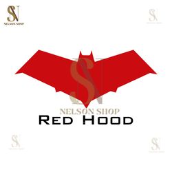 Avengers Superheroes Red Hood Logo SVG