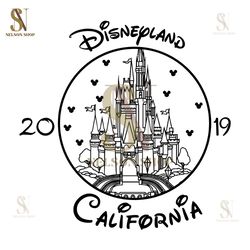 Disneyland California 2019 SVG