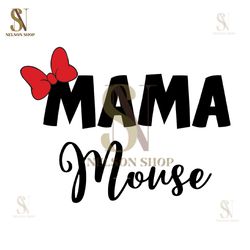 MAMA Disney Minnie Mouse SVG
