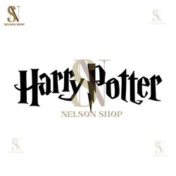 Harry Potter Series Film Logo SVG Silhouette