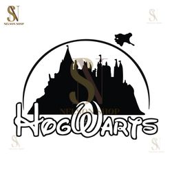Hogwarts Wizarding School Harry Potter Series Film SVG