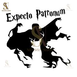 Harry Potter Expecto Patronum Ghost Moose SVG