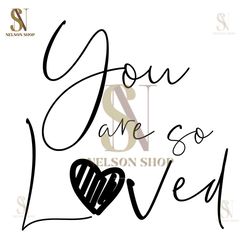 You Are So Loved Love Harry Potter SVG Cut File