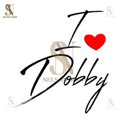 Harry Potter I Love Dobby SVG Sublimation File