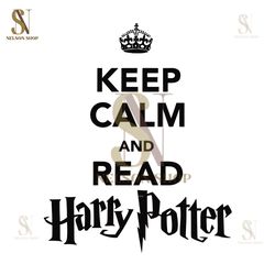 Keep Calm And Read Harry Potter SVG