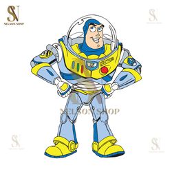 Buzz Lightyear Star Command Toy Story Cartoon SVG