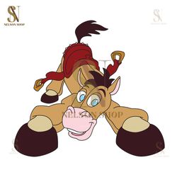 Disney Horse Bullseye Sheriff Woody Toy Story Cartoon SVG