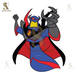 Disney Villain Evil Emperor Zurg Toy Story Cartoon SVG
