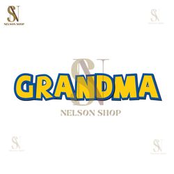Disney Cartoon Toy Story Grandma Logo Vector SVG