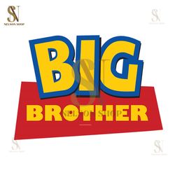 Disney Cartoon Toy Story Big Brother Logo Vector SVG