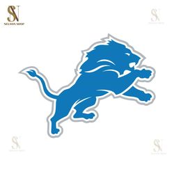 Detroit Lions Logo SVG Cut File