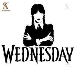 Wednesday Addams SVG PNG Cricut Instant download Digital Files
