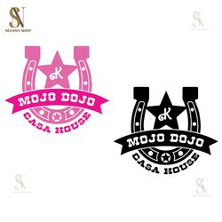 Mojo Dojo Casa House Horseshoe Stars Kenn Kendom | SVG PNG Clipart Digital Download Sublimation