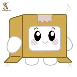 Cute Lankybox Boxy SVG