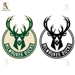Milwaukee Bucks SVG, Nba Logo SVG Bundle, Milwaukee Logo for Cricut, Bucks Cut Files, Digital Download