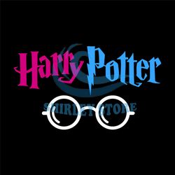Blue Purple Harry Potter Glasses SVG Digital download